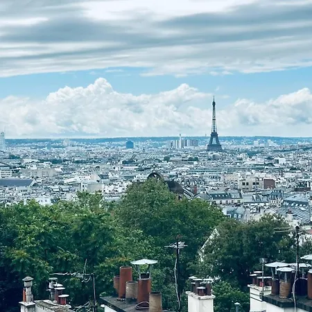 Eiffel Tower View From The Floor | Montmartre *